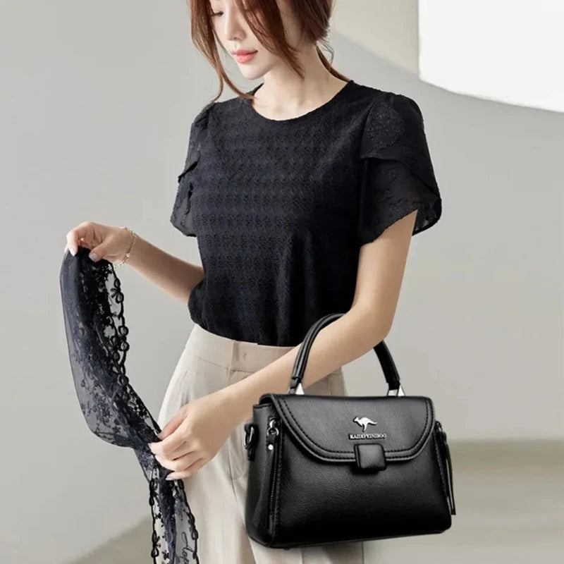 Bolsa de Couro Melinny luxo