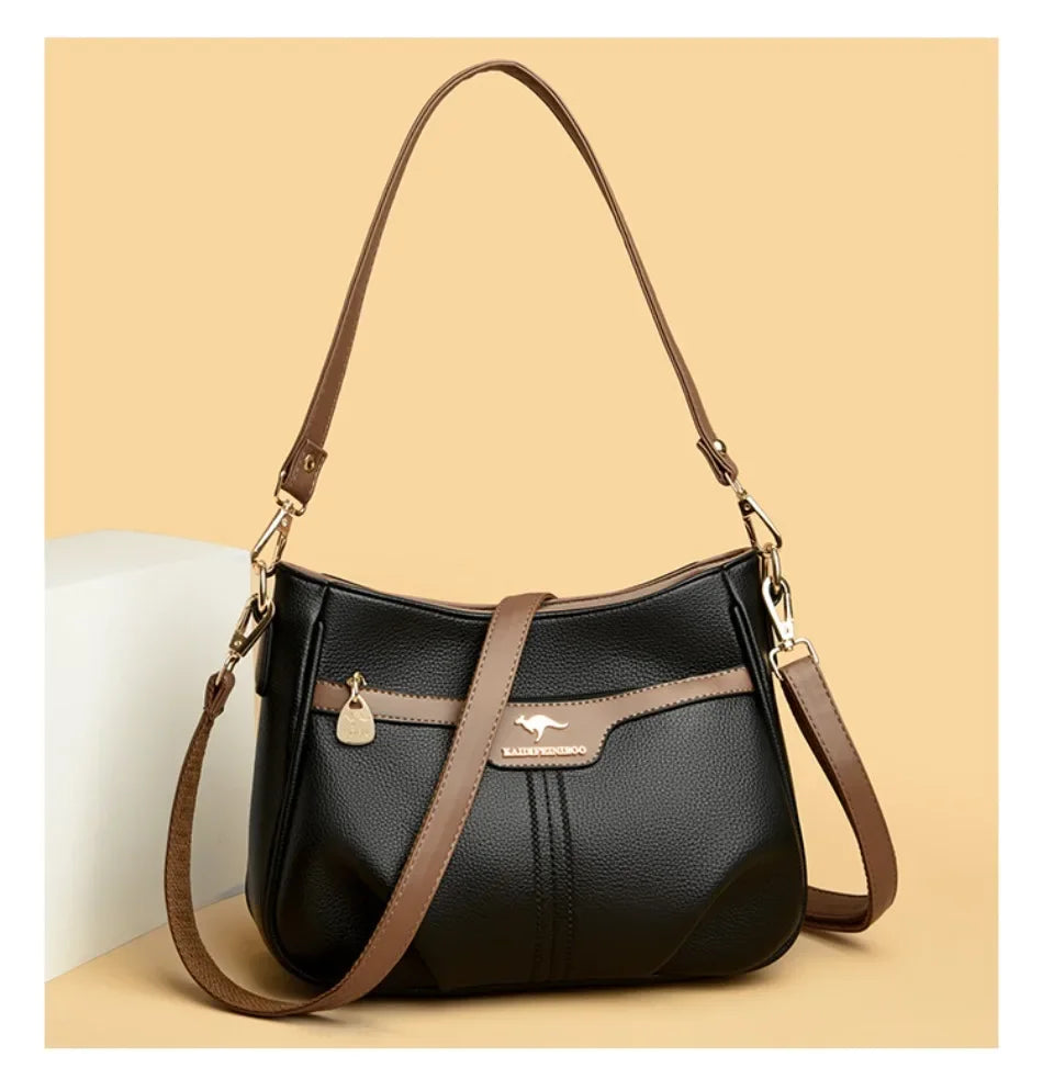 Bolsa de Couro Autêntico Heloise