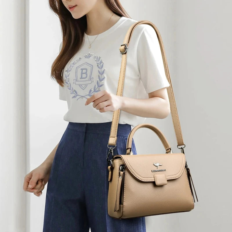 Bolsa de Couro Melinny luxo