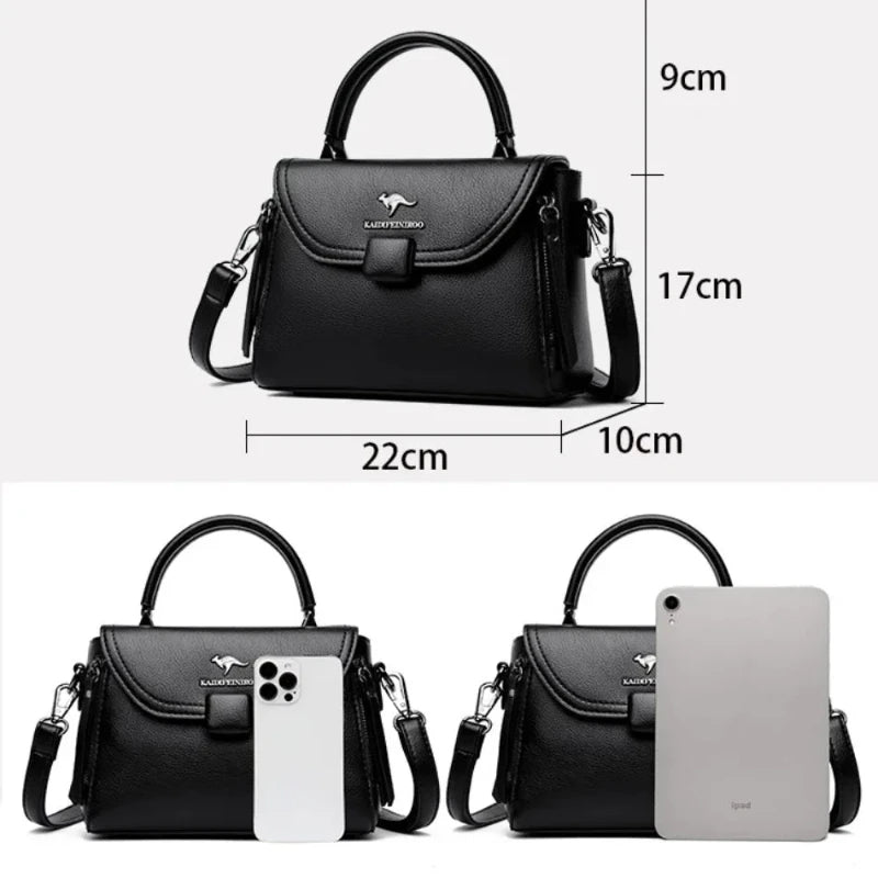 Bolsa de Couro Melinny luxo