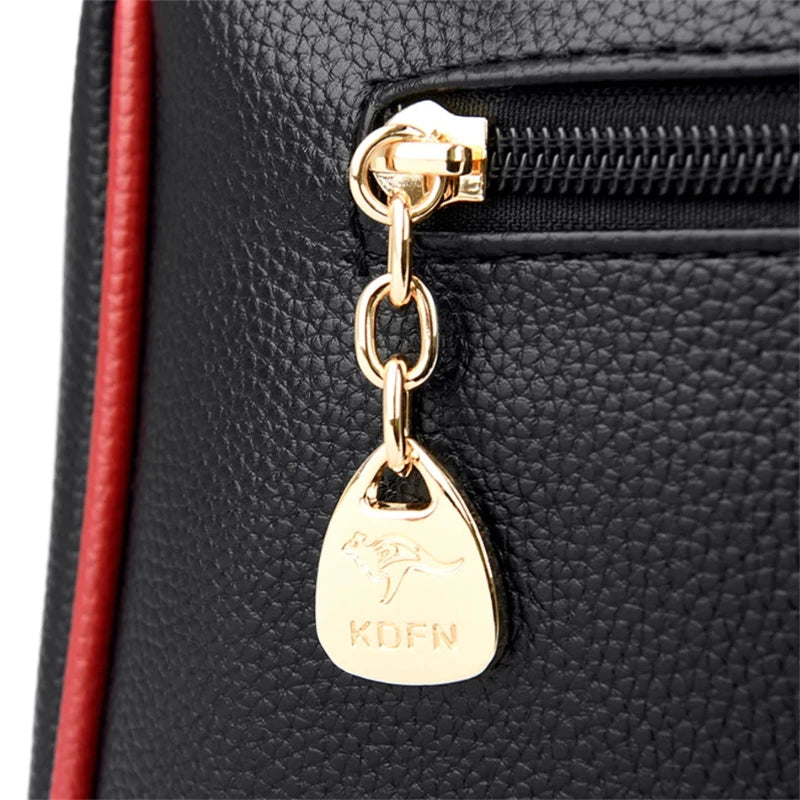 Bolsa de Couro Mulher de luxo Lécci